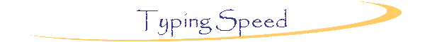 Typing Speed